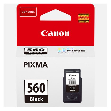Black Ink cartridge 180 pages 560 Canon PG